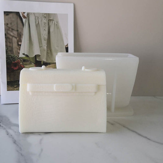 Lux Candle Bag Mold Snakeskin Lge