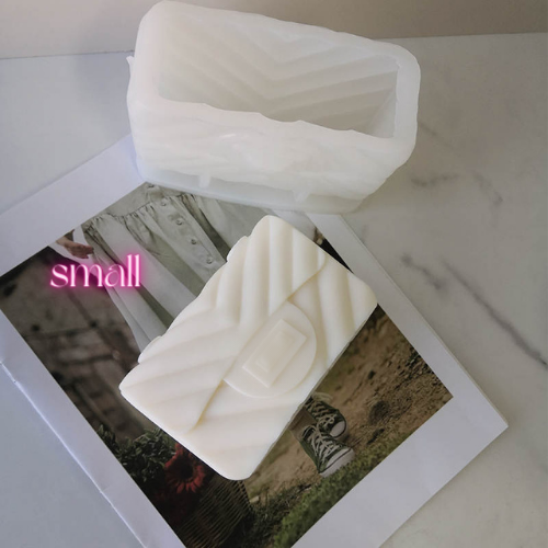 Ripple Candle Bag Mold Sml