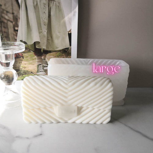 Ripple Candle Bag Mold Lge