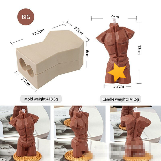 Luca Male Body Mold -XL