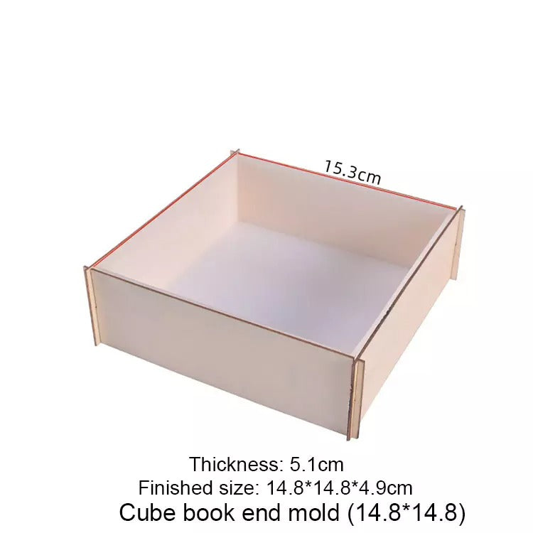 Square Silicone Mold + Holder