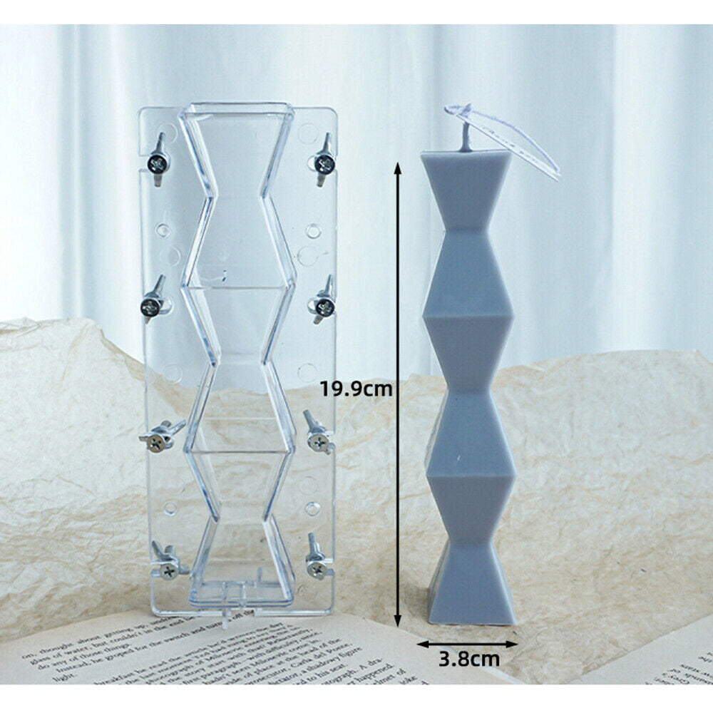 Geo Zig Zag PIllar Mold