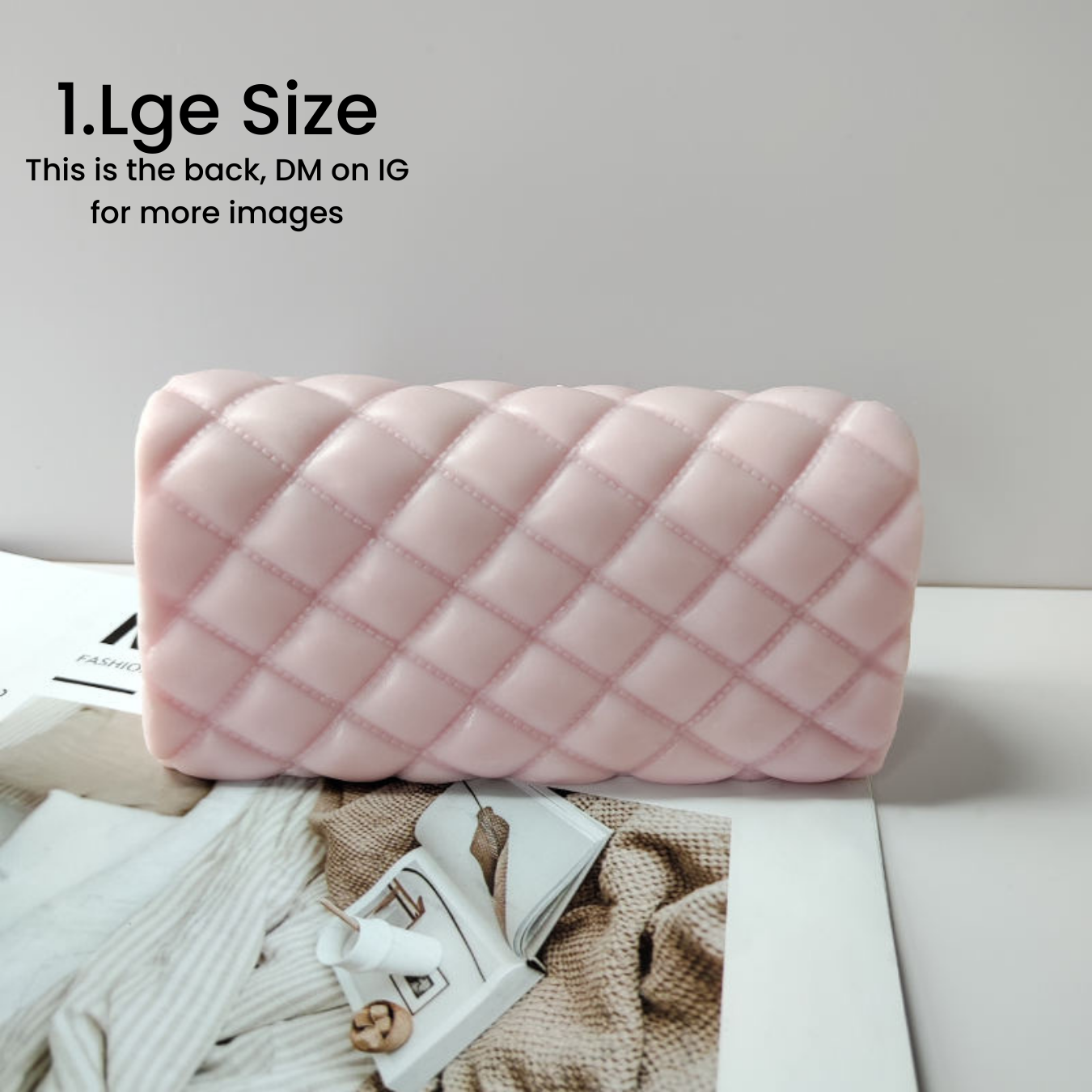 Lux Bag Candle Mold Lge, Med & Sml