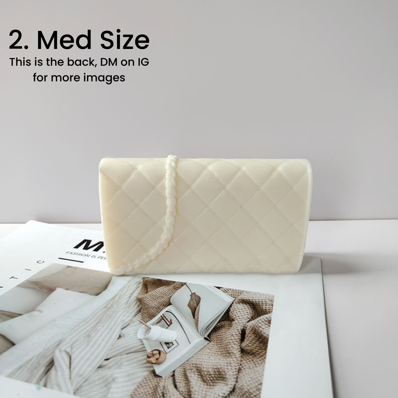 Lux Bag Candle Mold Lge, Med & Sml