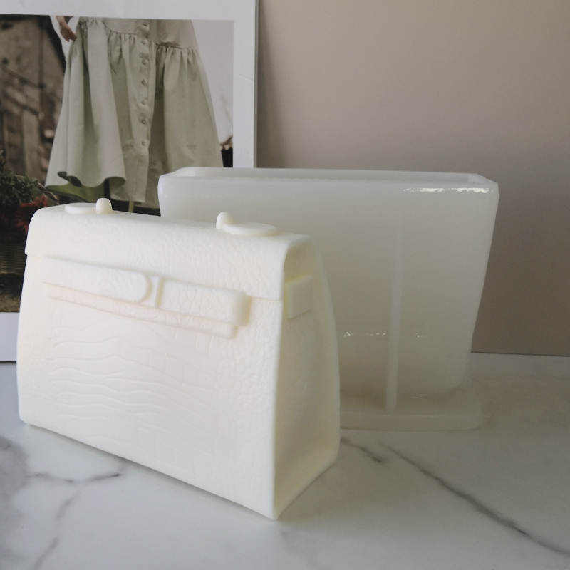 Lux Candle Bag Mold Snakeskin Lge