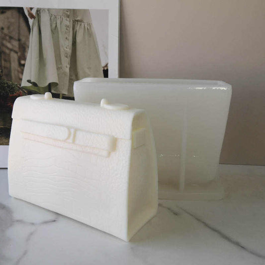 Lux Candle Bag Mold Snakeskin Lge