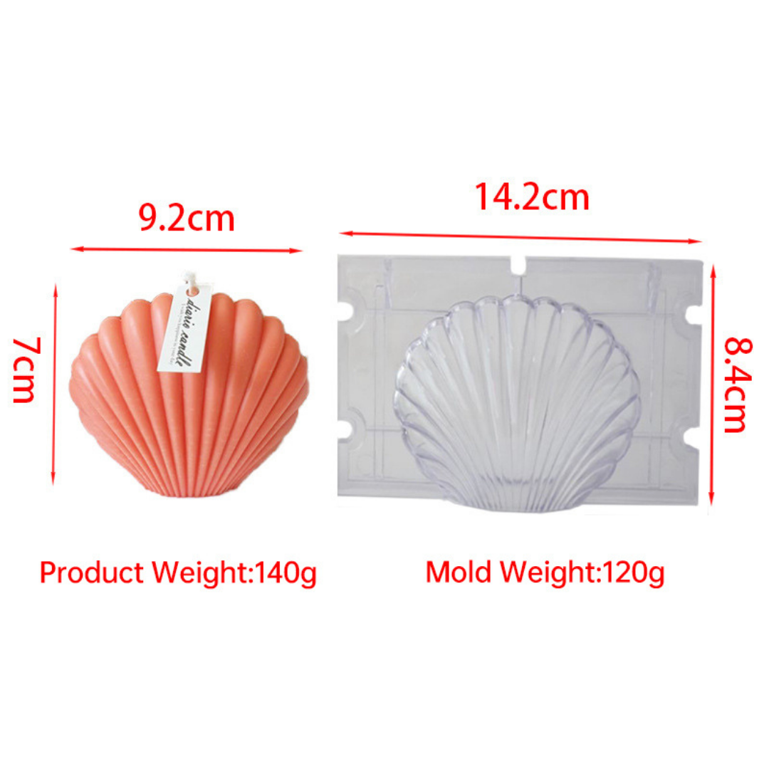 Shell Scallop Mold -Lge