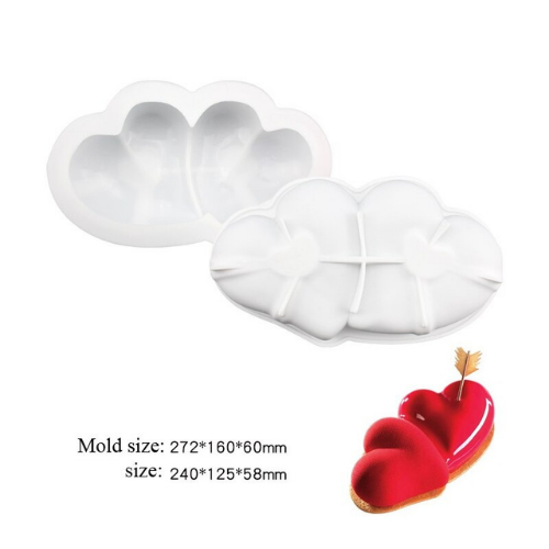 Double Heart Mold