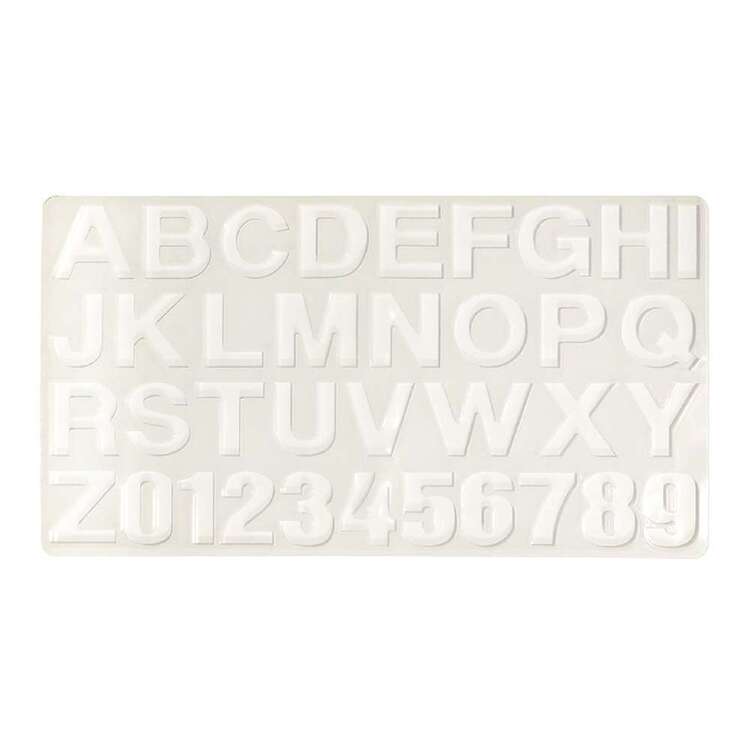 Letter Tray Mold - Keychain & Names