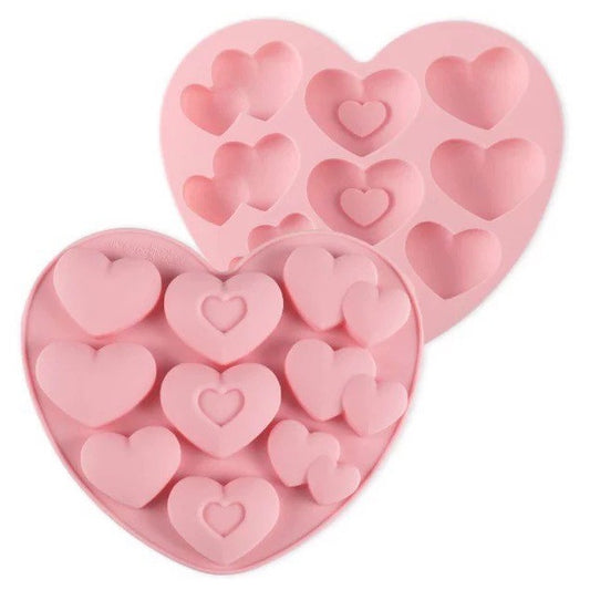 Hearts Tray Mold 3