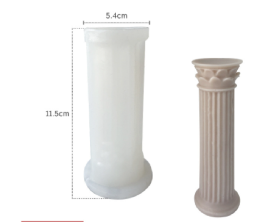 Lotus Roman Column Mold #2