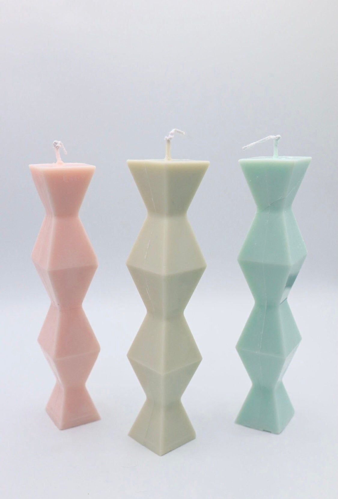 Geo Zig Zag PIllar Mold