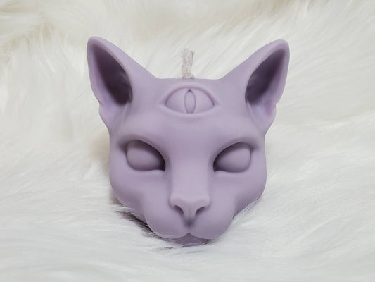 Third Eye Cat Head Mold