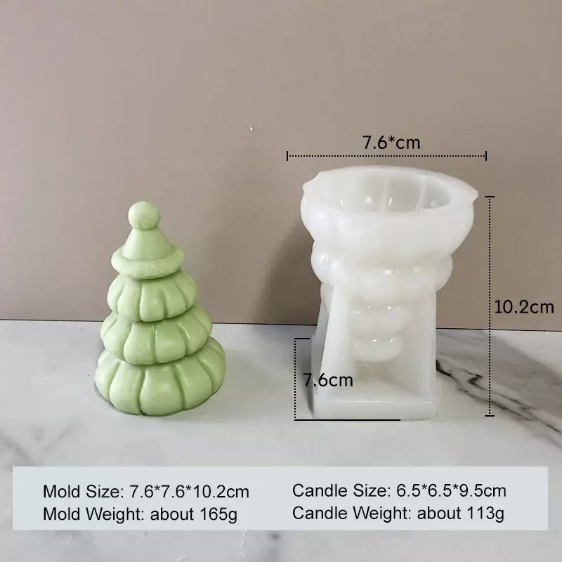 Christmas Tree #4 (Santa Hat Style)