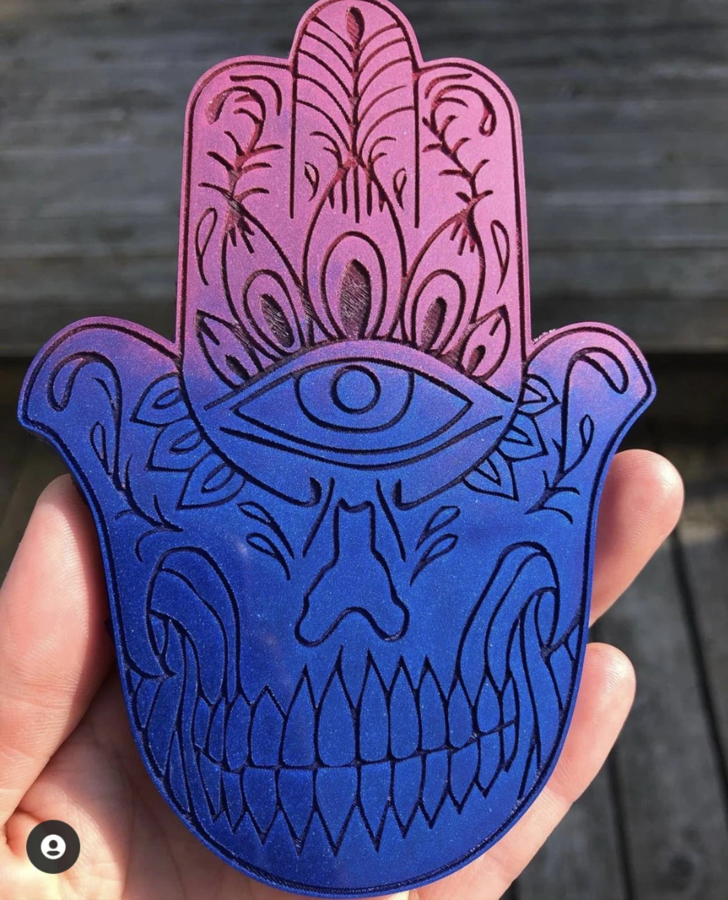 Fatima Hand #2 Skull