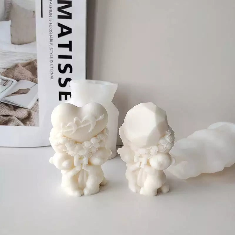 Bear with Heart Bouquet