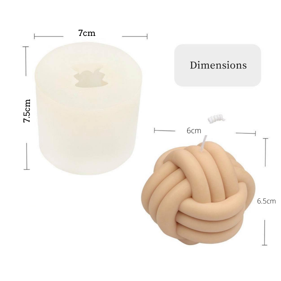 Knot Ball Mold - Sml