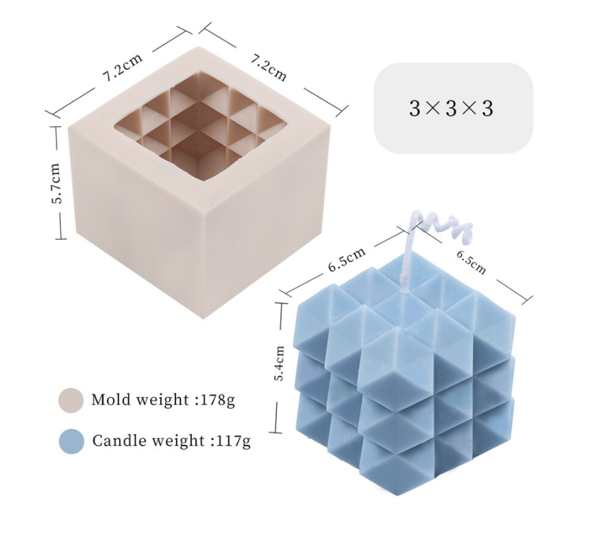 3 Point Diamond Mold